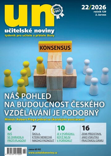 Obálka e-magazínu Učitelské noviny 22/2026