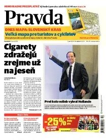 Obálka e-magazínu Pravda 23.4.2012