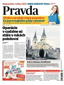 Obálka e-magazínu Pravda 5. 11. 2013