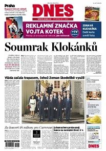 Obálka e-magazínu MF Dnes 30.1.2014