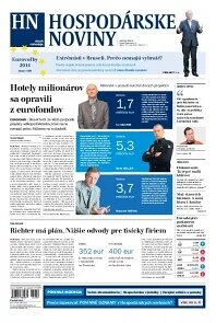 Obálka e-magazínu Hospodárske noviny 27.05.2014