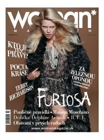 Obálka e-magazínu Woman magazín jeseň 2014 ok