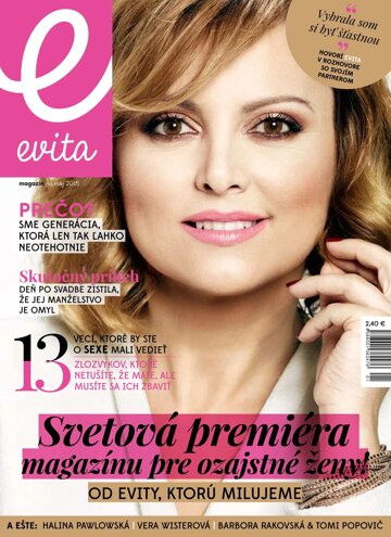 Obálka e-magazínu EVITA magazín 1/2015