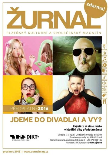 Obálka e-magazínu Magazín Žurnál 12/2015