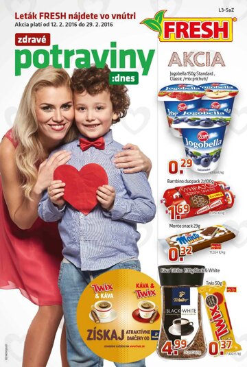 Obálka e-magazínu Zdravé potraviny:dnes - február/stred a západ