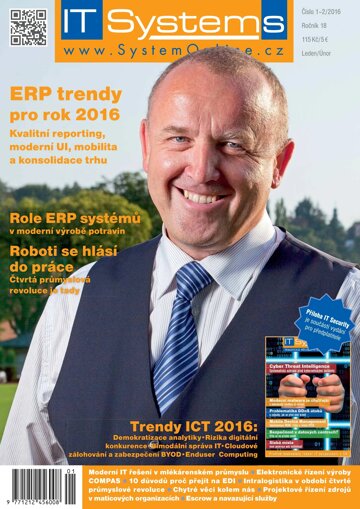 Obálka e-magazínu IT Systems 1-2/2016