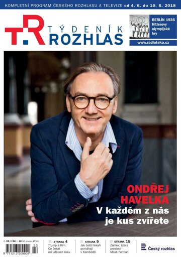 Obálka e-magazínu Týdeník Rozhlas 23/2018