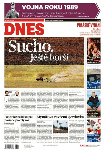 Obálka e-magazínu MF Dnes 23.2.2019