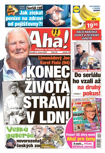 Obálka e-magazínu AHA! 3.2.2020