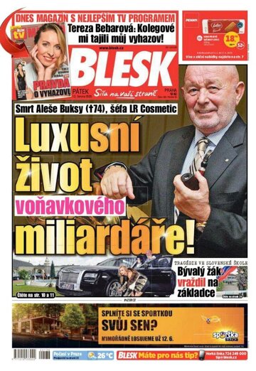 Obálka e-magazínu Blesk 12.6.2020