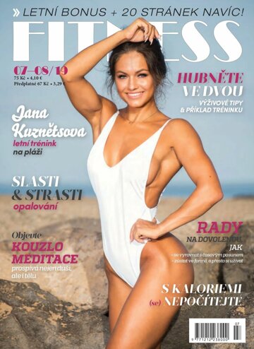 Obálka e-magazínu Fitness 7-8/2019