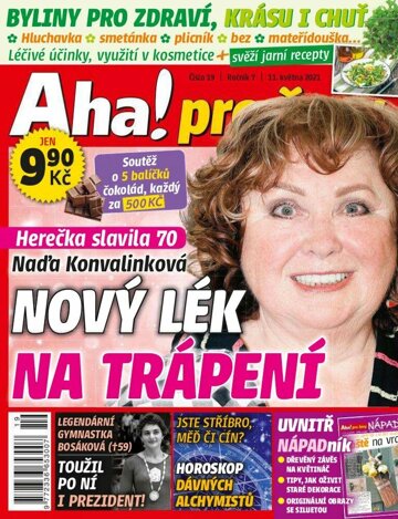 Obálka e-magazínu AHA! pro ženy 19/2021