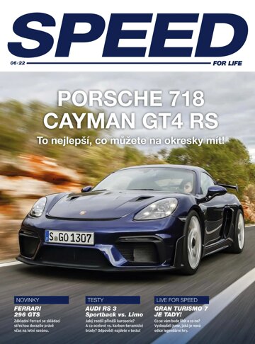 Obálka e-magazínu Speed 6/2022