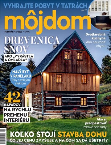 Obálka e-magazínu Môj dom 2/2023