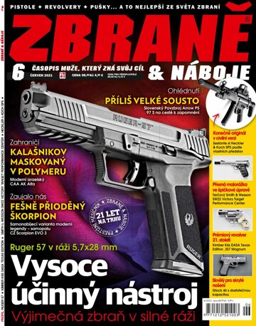 Obálka e-magazínu Zbraně & náboje 6/21