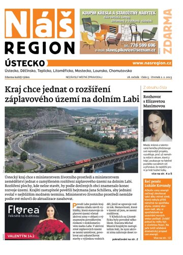 Obálka e-magazínu Náš Region - Ústecko 5/2023