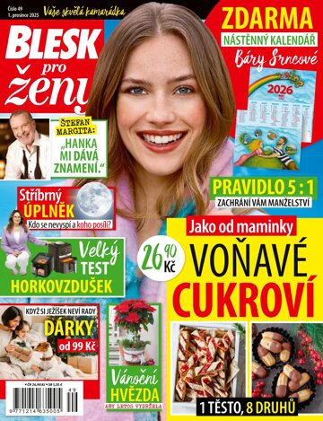 Obálka e-magazínu Blesk pro ženy 49/2025