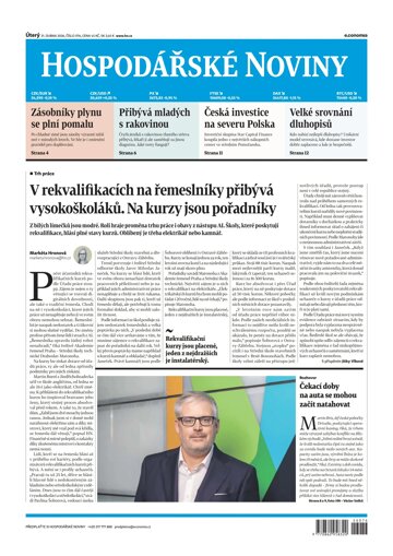 Obálka e-magazínu Hospodářské noviny 076 - 21.4.2026