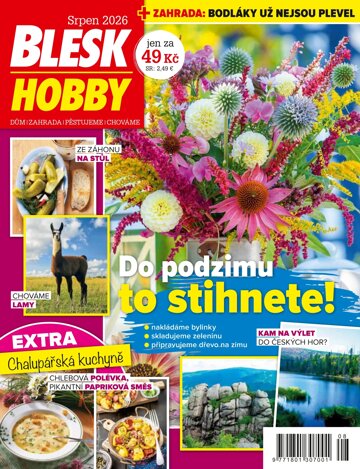 Obálka e-magazínu Blesk Hobby 8/2026
