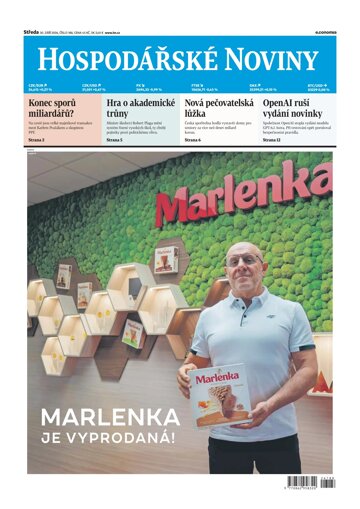 Obálka e-magazínu Hospodářské noviny 188 - 30.9.2026