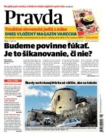 Obálka e-magazínu Pravda 20.4.2012