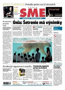 Obálka e-magazínu SME 30.5.2013