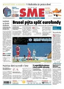 Obálka e-magazínu SME 22.8.2013