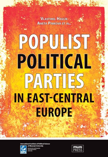 Obálka knihy Populist Political Parties in East-Central Europe