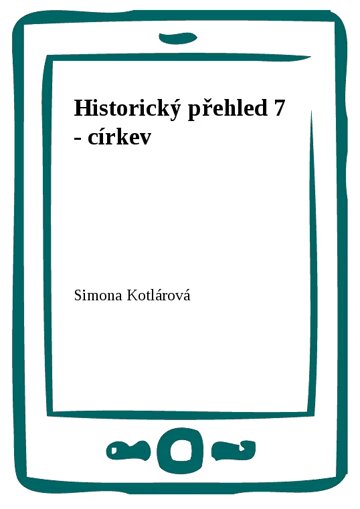 Obálka knihy Historický přehled 7 - církev