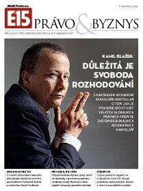 Obálka e-magazínu E15 Právo Byznys 24.7.2014