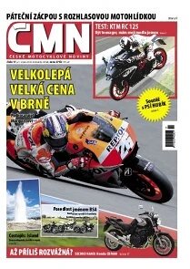Obálka e-magazínu ČESKÉ MOTOCYKLOVÉ NOVINY 17/2014