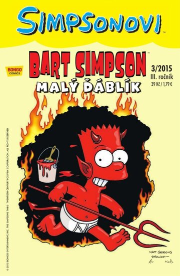 Obálka e-magazínu Bart Simpson 3/2015