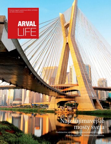 Obálka e-magazínu ARVAL LIFE SK 1/2016