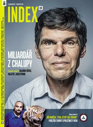 Obálka e-magazínu Index 12.9.2016