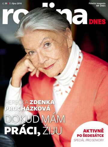 Obálka e-magazínu Magazín RODINA DNES - 7.10.2016