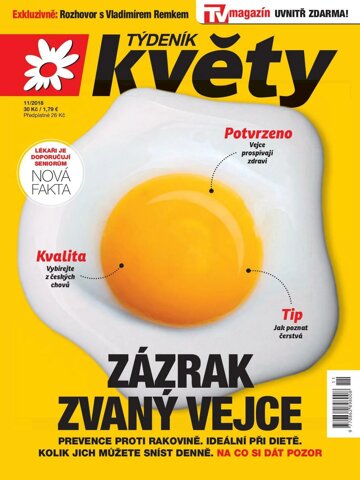 Obálka e-magazínu Týdeník Květy 11/2018