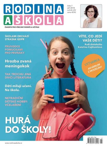 Obálka e-magazínu Rodina a škola 7/2018