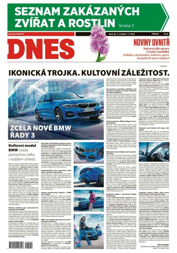 Obálka e-magazínu MF Dnes 30.4.2019