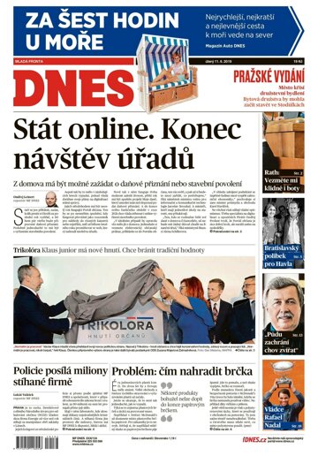 Obálka e-magazínu MF Dnes 11.6.2019