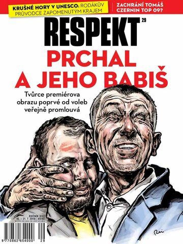 Obálka e-magazínu Respekt 29/2019
