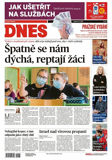 Obálka e-magazínu MF Dnes 25.9.2020