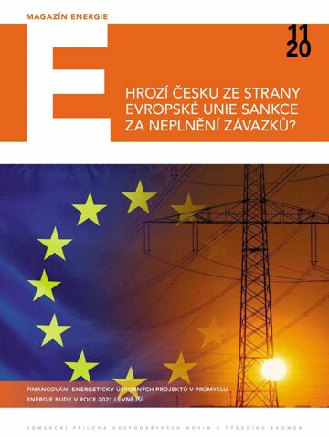 Obálka e-magazínu Ekonom 48 - 26.11.2020 příloha Energie