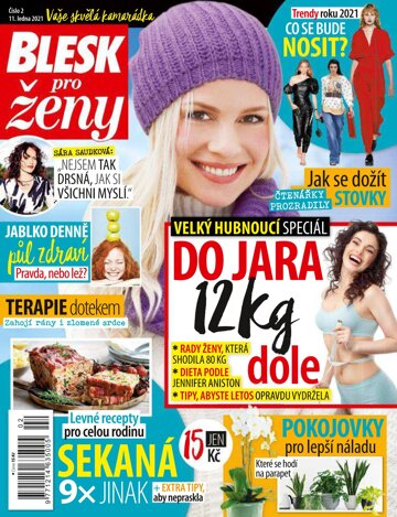 Obálka e-magazínu Blesk pro ženy 2/2021