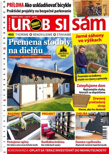 Obálka e-magazínu Urob si sám 3/2022