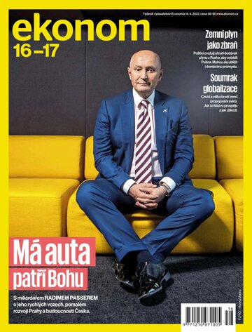 Obálka e-magazínu Ekonom 16-17 - 14.4.2022