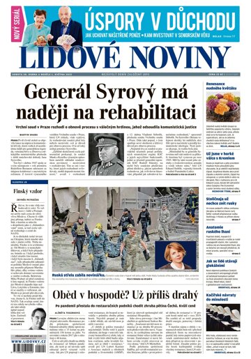Obálka e-magazínu Lidové noviny 30.4.2022
