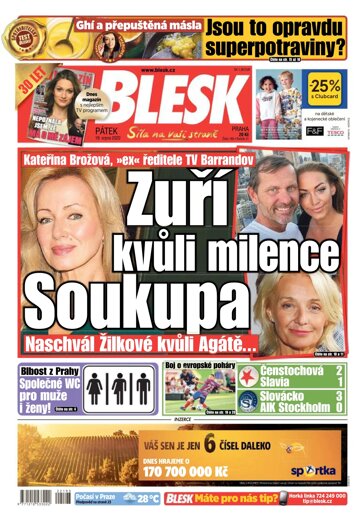 Obálka e-magazínu Blesk 19.8.2022