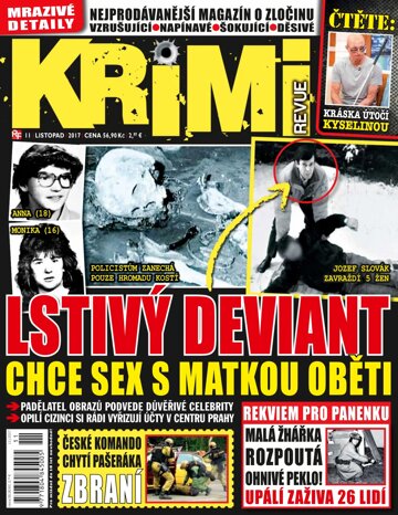 Obálka e-magazínu Krimi revue 11/17