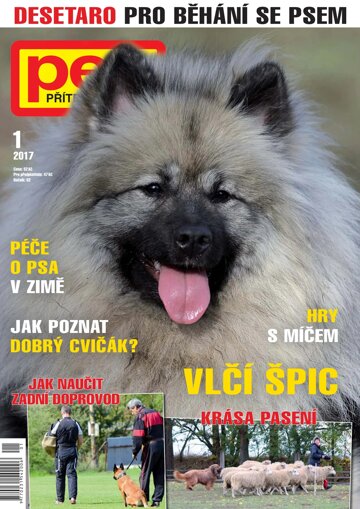 Obálka e-magazínu Pes přítel člověka 1/2017