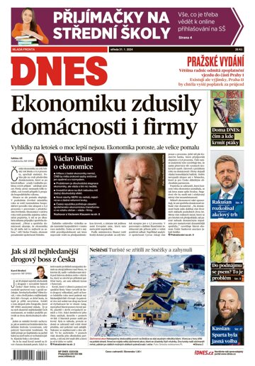 Obálka e-magazínu MF Dnes 31.1.2024